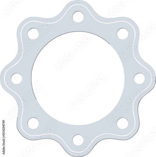 gasket isolated