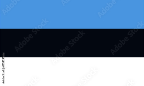 Quadro su tela Flag of Estonia