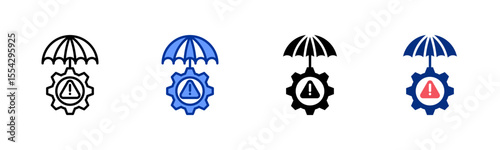Mitigation icon sheet multiple style collection