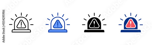 Alerting icon sheet multiple style collection