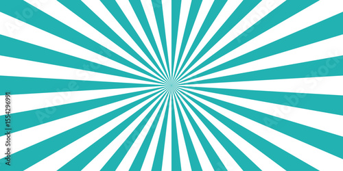 Abstract background with rays retro starburst. Funky ray elements, circle motifs. Vintage beam sunburst with Classic vintage sun rays pattern. green and white sunshine pattern vector background.