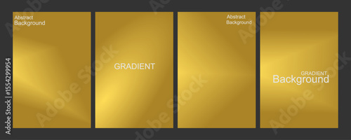 Abstract Composition Background Gradient Gold, for Presentation and Design, Studio showroom product base, fashion runway mockup scene. vector illustration