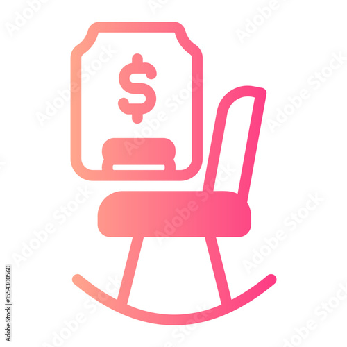 pension gradient icon