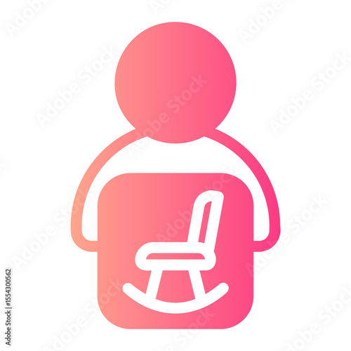 retired gradient icon