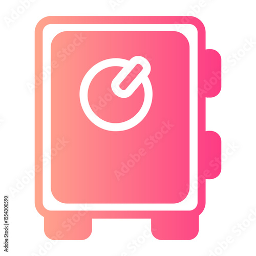 money box gradient icon