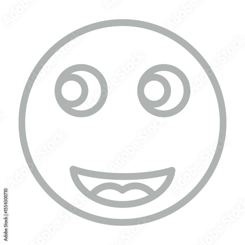 Active Vector Line Grey Icon Design