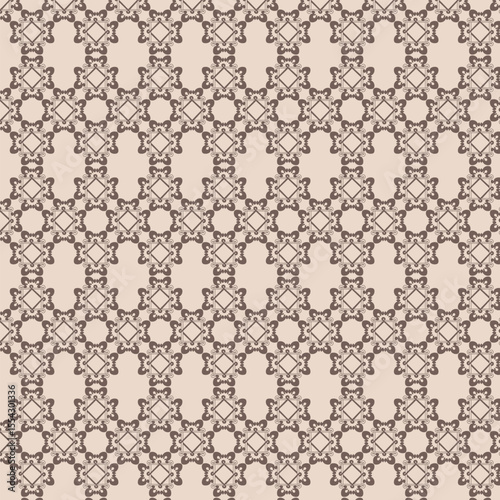 Arabesque Ornamental Damask Mesh Antique Vintage Pattern Seamless Islamic Mandala