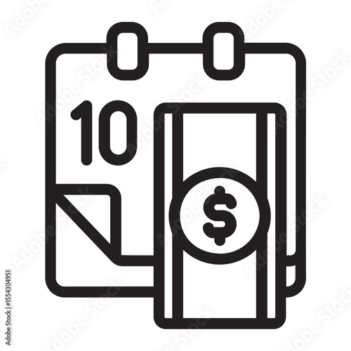 payday line icon