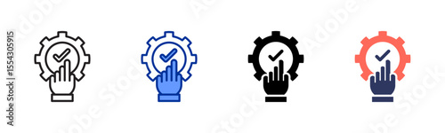Control icon sheet multiple style collection