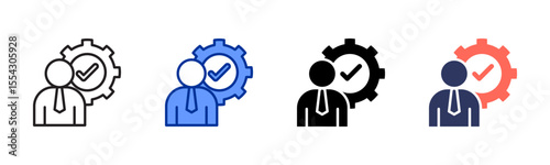 Professional icon sheet multiple style collection