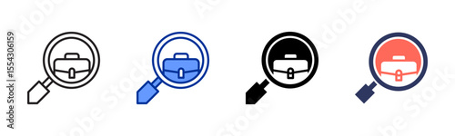 Job icon sheet multiple style collection
