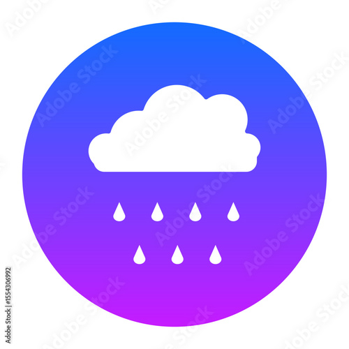 Rainy Clouds Icon