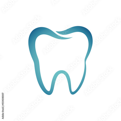 Unique dental logo Modern and minimalist vector and abstract logo