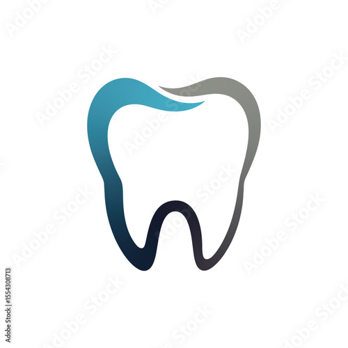 Unique dental logo Modern and minimalist vector and abstract logo