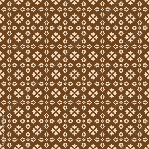 Jacquard Pattern Seamless Flower Ornamental Damask Ethnic Geometric Embroidery Shape
