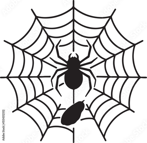 spider vector art মাক্রোশা 