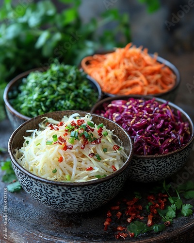 Chinese food photographer fermenting vegetable