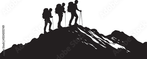 group of people in the cave, silhouette, people, vector, woman, illustration, couple, family, black, person, love, child, mountain, walking, men, business, shopping, boy, silhouettes, fashion, art, cl