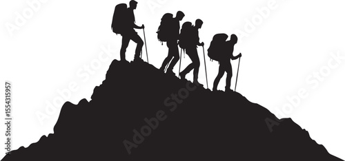 group of people in the cave, silhouette, people, vector, woman, illustration, couple, family, black, person, love, child, mountain, walking, men, business, shopping, boy, silhouettes, fashion, art, cl