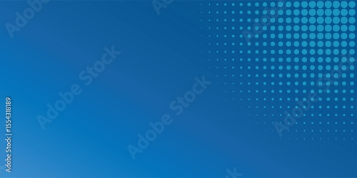 Minimal geometric background. Dynamic blue shapes composition with white lines. Abstract background modern hipster futuristic graphic arts dot
