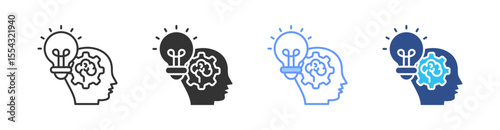 Innovation Multi Style Icon Set Vector 