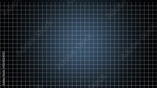 White gridlines 70% aesthetic opacity upward movement with sky blue shade in the middle of black background. Useful as background/backdrop for video editing