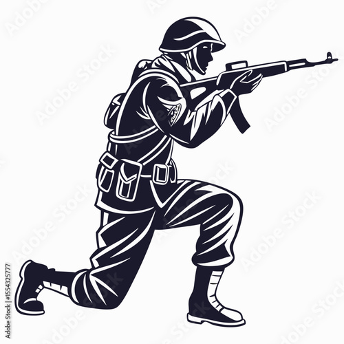 A Soldier's Courage  A Powerful Illustration of Military Valor and Duty