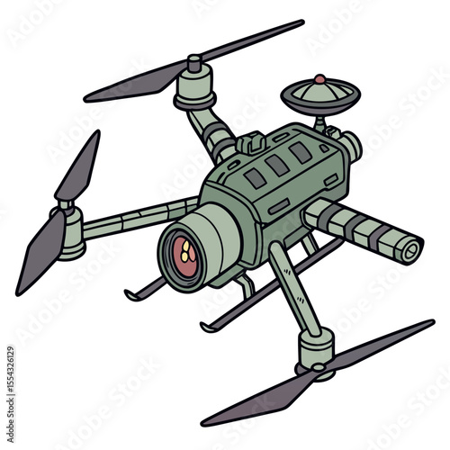 Advanced Surveillance Drone Technology High-Resolution Aerial Photography and Video Capabilities
