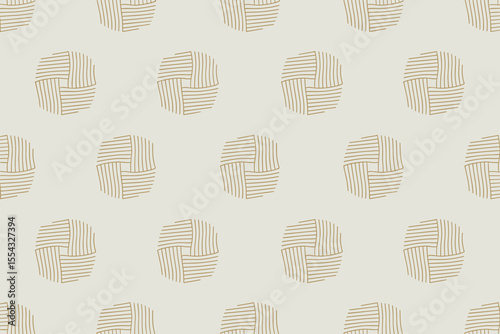 Abstract geometric pattern with intersecting lines on a neutral background