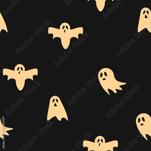 Ghost Luxury trendy useful design cute abstract vector illustration artwork