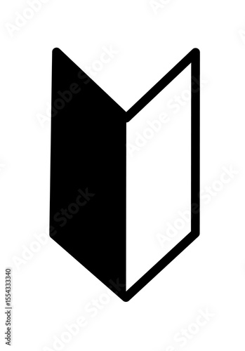 beginner symbol vector with simple design