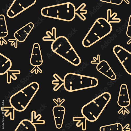 Carrot Luxury trendy useful design handsome abstract vector illustration artwork