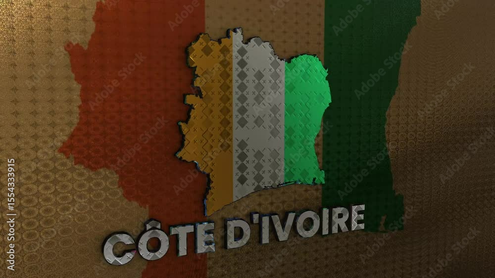 Ivory Coast Map