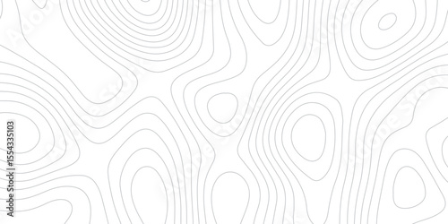 Abstract topographic white and gery contours map background- Vector Background.
