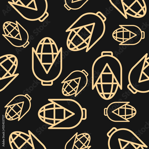 Corn Luxury trendy useful design attractive abstract vector illustration artwork