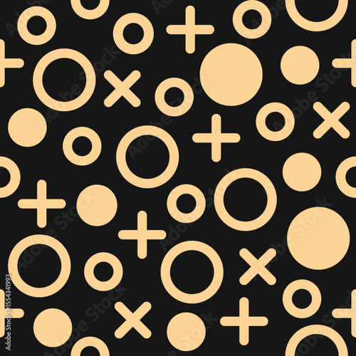 Geometric circle Luxury trendy useful design pretty abstract vector illustration artwork