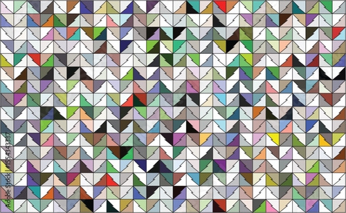seamless pattern with colorful triangles, seamless geometric pattern