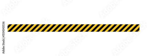 Yellow Black Diagonal Stripes Bold Thin