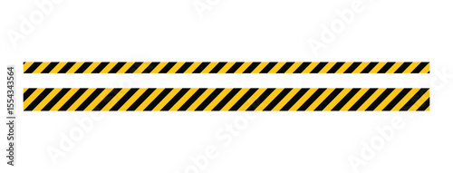 Yellow Black Diagonal Stripes Art Design