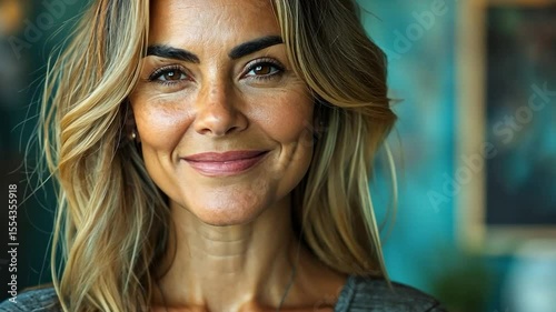 Woman Smiling Portrait