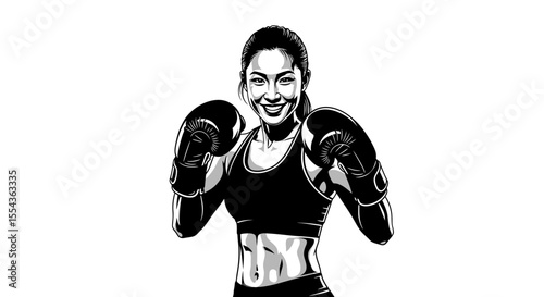 Boxer woman