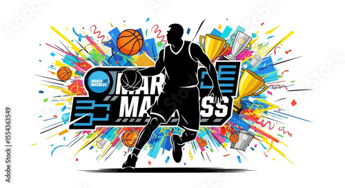 March Madness Backgrounds, Items and Concepts 