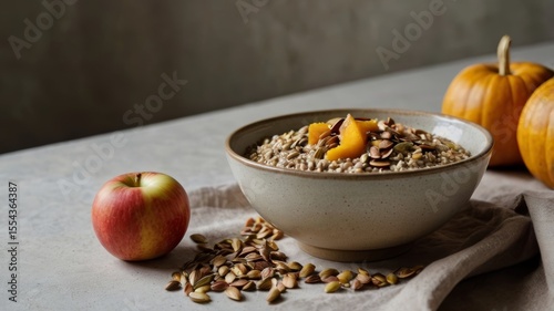 Buckwheat_porridge_with_pumpkin_seeds_and_apple