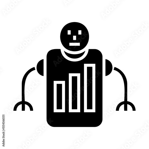 Crypto Trading Bot Icon Design