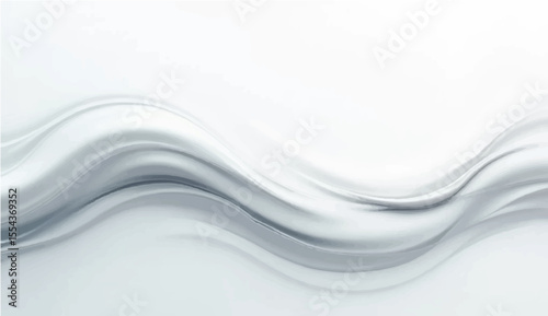 Abstract blue waves flow smoothly, creating a vibrant, swirling texture of light and color