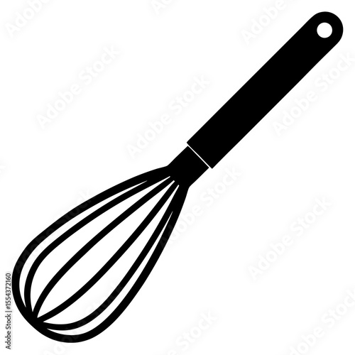 whisk isolated on white background