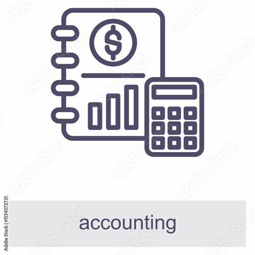 Accounting Element For Design Graphic