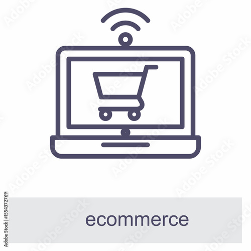 Ecommerce Element For Design Graphic