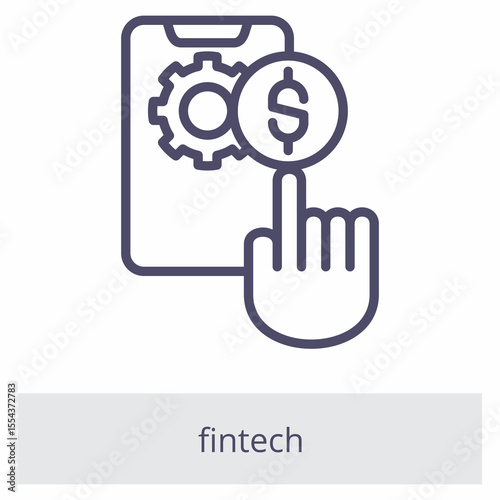 Fintech Element For Design Graphic