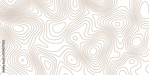 Abstract wave paper curved reliefs background .gradient multicolor wave curve lines banner background design, topographic contours map background, Vector geographic contour map